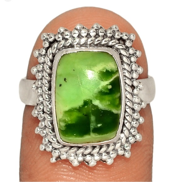 Jewelry - Chrome Australian Chalcedony ring size 6.5